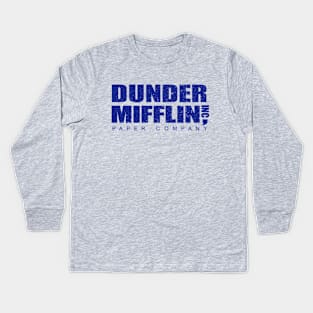 Dunder Mifflin Inc Kids Long Sleeve T-Shirt